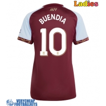 Aston Villa Emiliano Buendia #10 Replica Home Shirt Ladies 2025-26 Short Sleeve